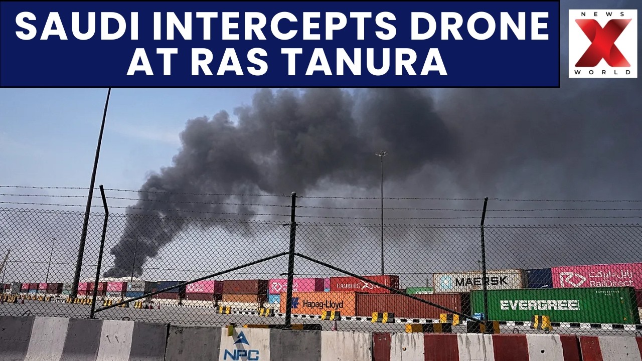 Saudi Arabia Intercepts Drone Attack On Ras Tanura Refinery | NewsX World