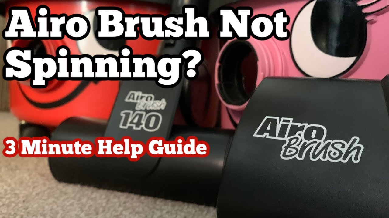 Numatic Henry Airo Brush Not Spinning? WATCH THIS
