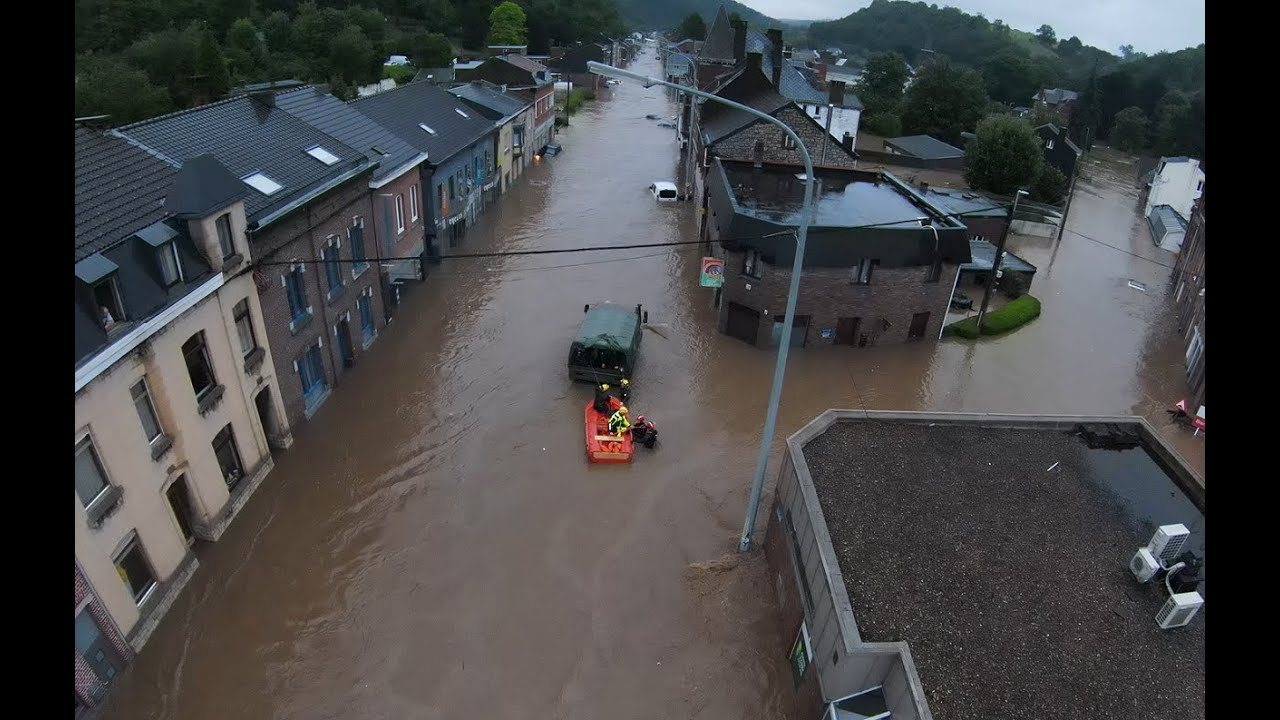 Inondations à Trooz