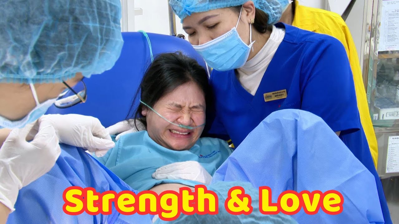 Natural Birth Experience: Water Breaking & Real Birth Moments - Mom&rsquo;s Strongest Moment, PARTO NORMAL