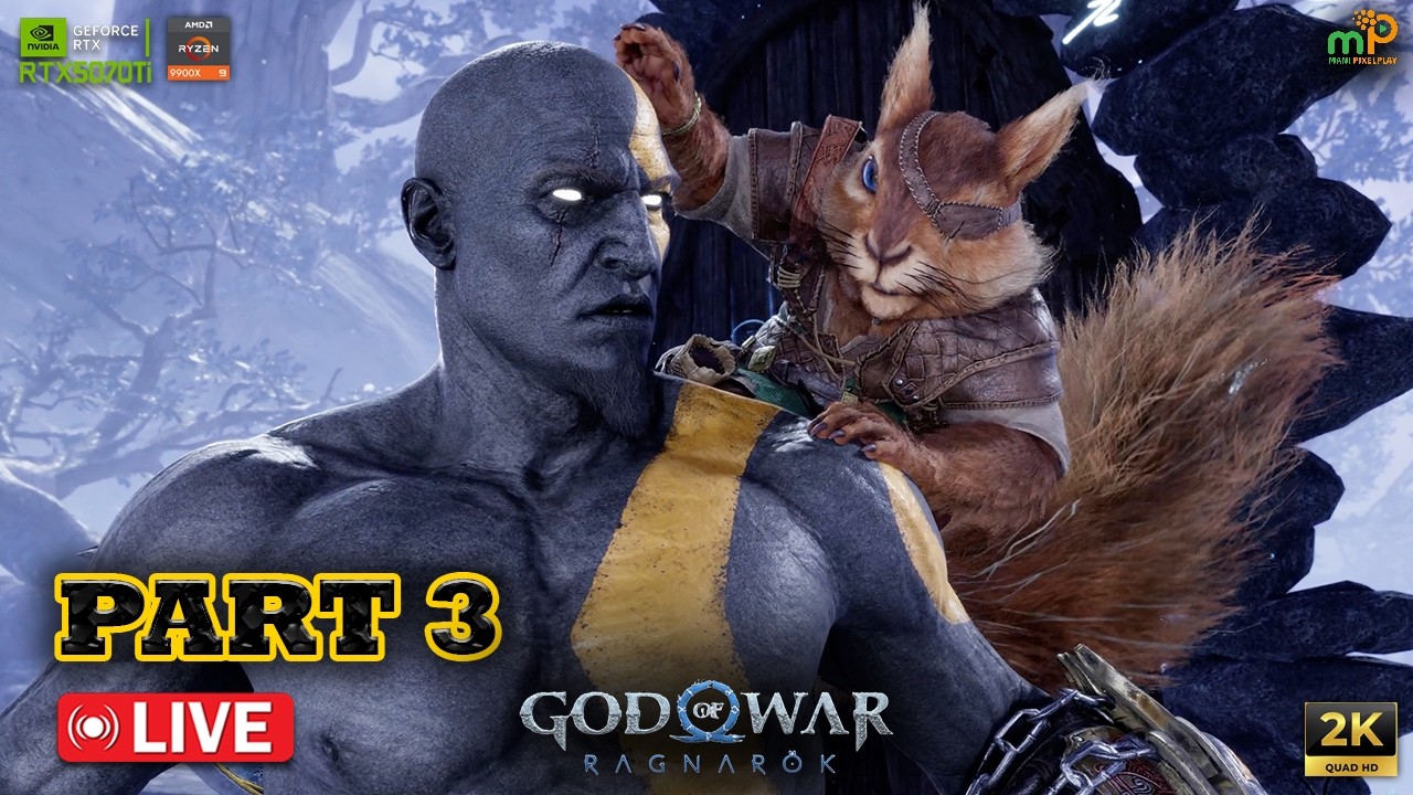 God of War Ragnarok NG1 Live - Part 3