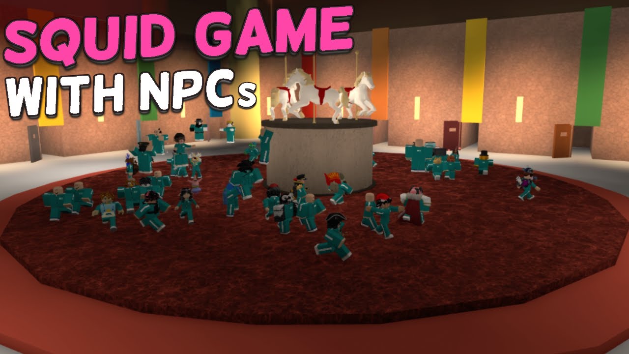 MY ENTIRE FRIENDS LIST PLAYS SQUID GAME | Roblox Squid Game but with NPCs
