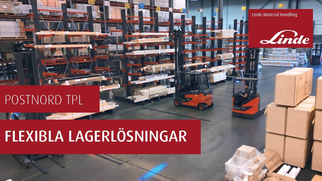 Flexibla lagerlösningar hos PostNord TPL