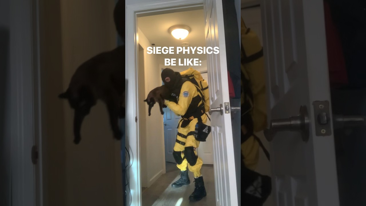Rainbow Six Siege Physics be like&hellip; 🤔😂 #r6community  #rainbowsixsiege #6siege #r6s #shorts
