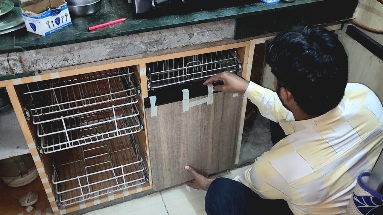 Kitchen में! SS Baskat Fitting | front मत्था आसानी से करें install