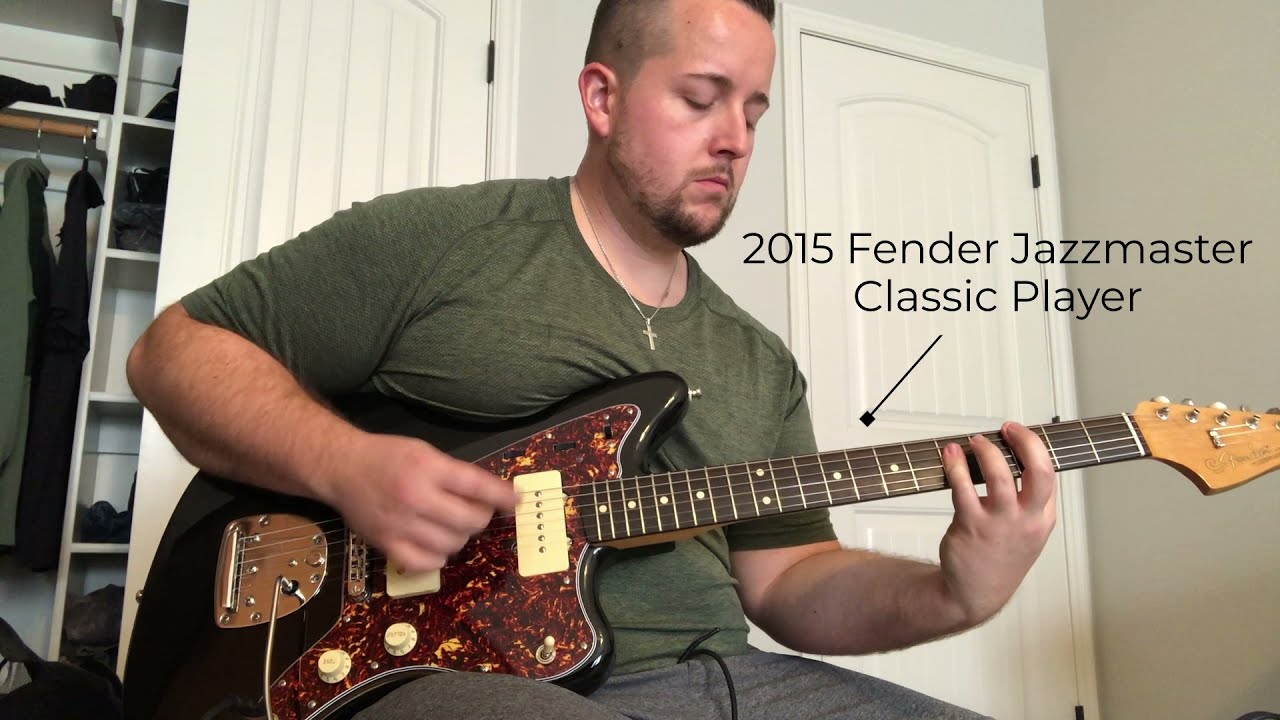 2015 Fender Jazzmaster Classic Player DEMO and Review