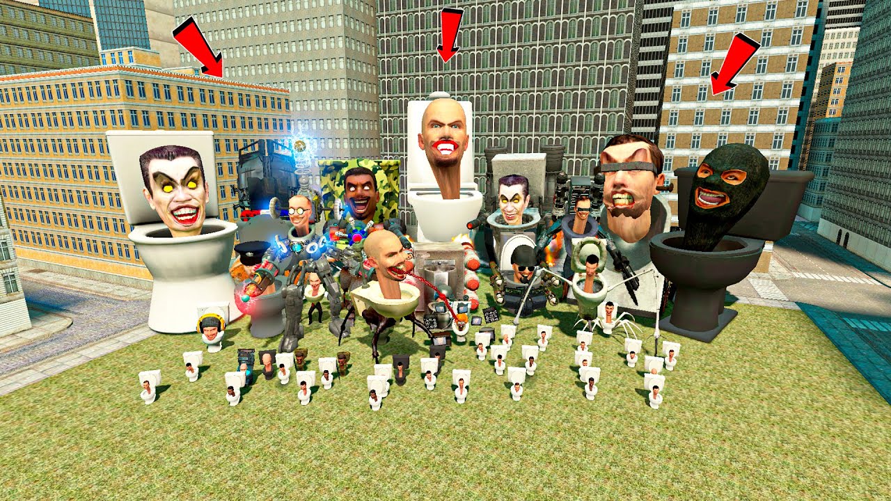 ЕҢ МЫҚТЫ СКИБИДИ ТУАЛЕТ КІМ? (GTA V)