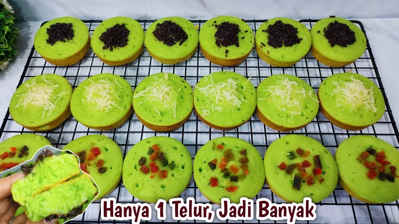 Pukis Pandan 1 Telur Jadinya Banyak, Lembut Menul-Menul Walaupun Udah Dingin‼️