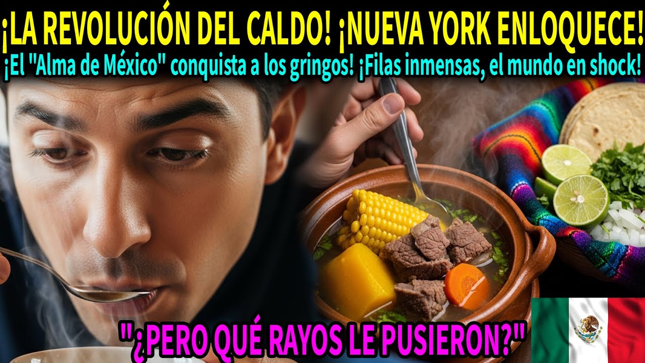 ¿Un simple Caldo vence a Michelin? La lección de humildad que Nueva York necesitaba.