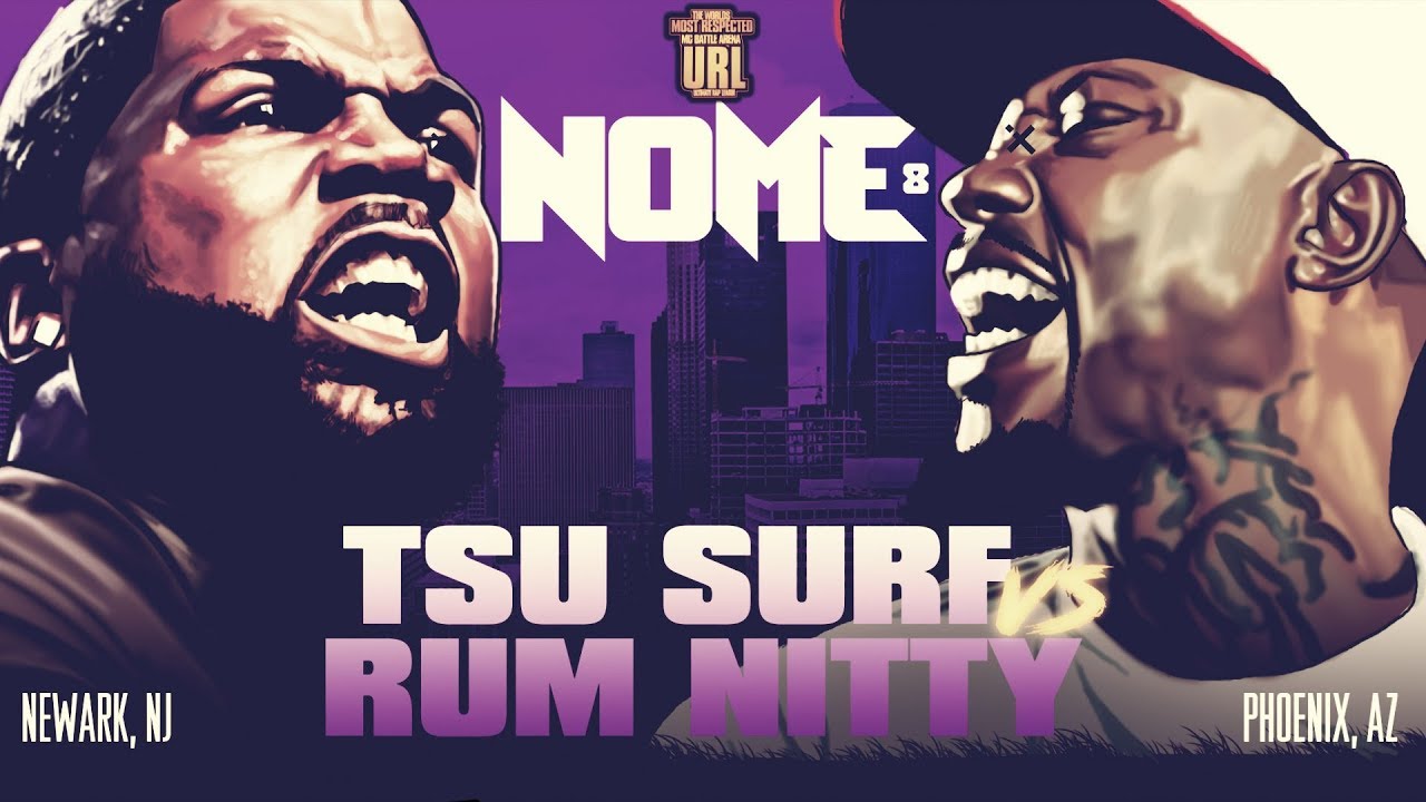 TSU SURF VS RUM NITTY SMACK/ URL RAP BATTLE | URLTV