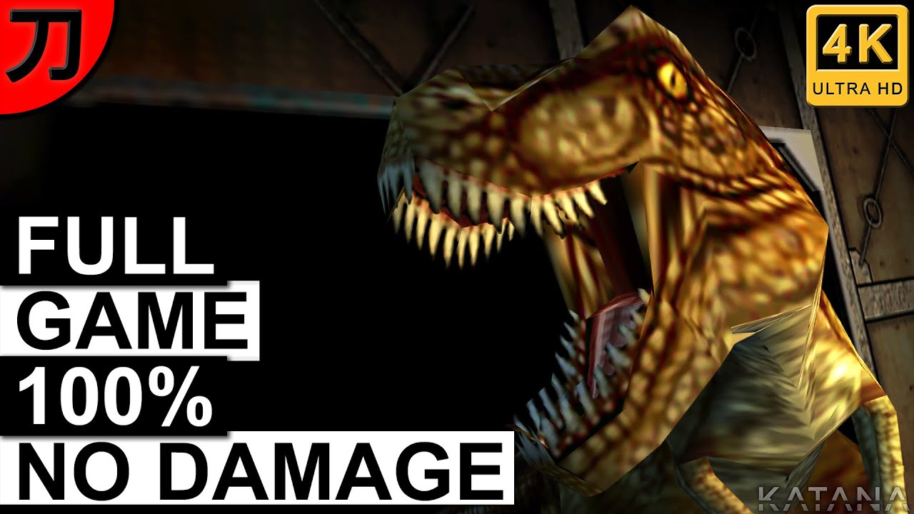 Dino Crisis 100% Walkthrough Longplay | No Damage