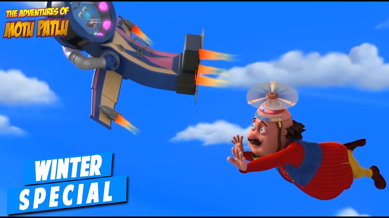Motu Patlu : Motu vs Robotic Fire Ki Fight | Winter Special | Hindi Cartoon Motu Patlu