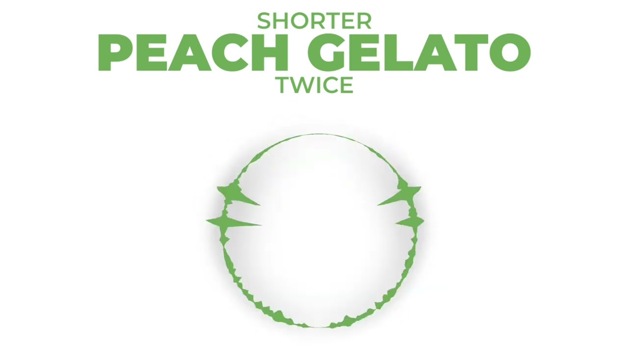 [PEACH GELATO SHORTER VER.] TWICE LINE DISTRIBUTION | NIOZ_K