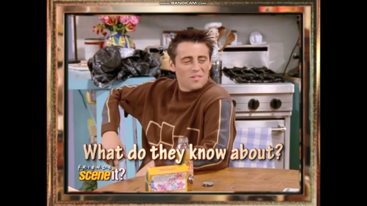 Scene it? Friends Deluxe Edition Game 1 All Play