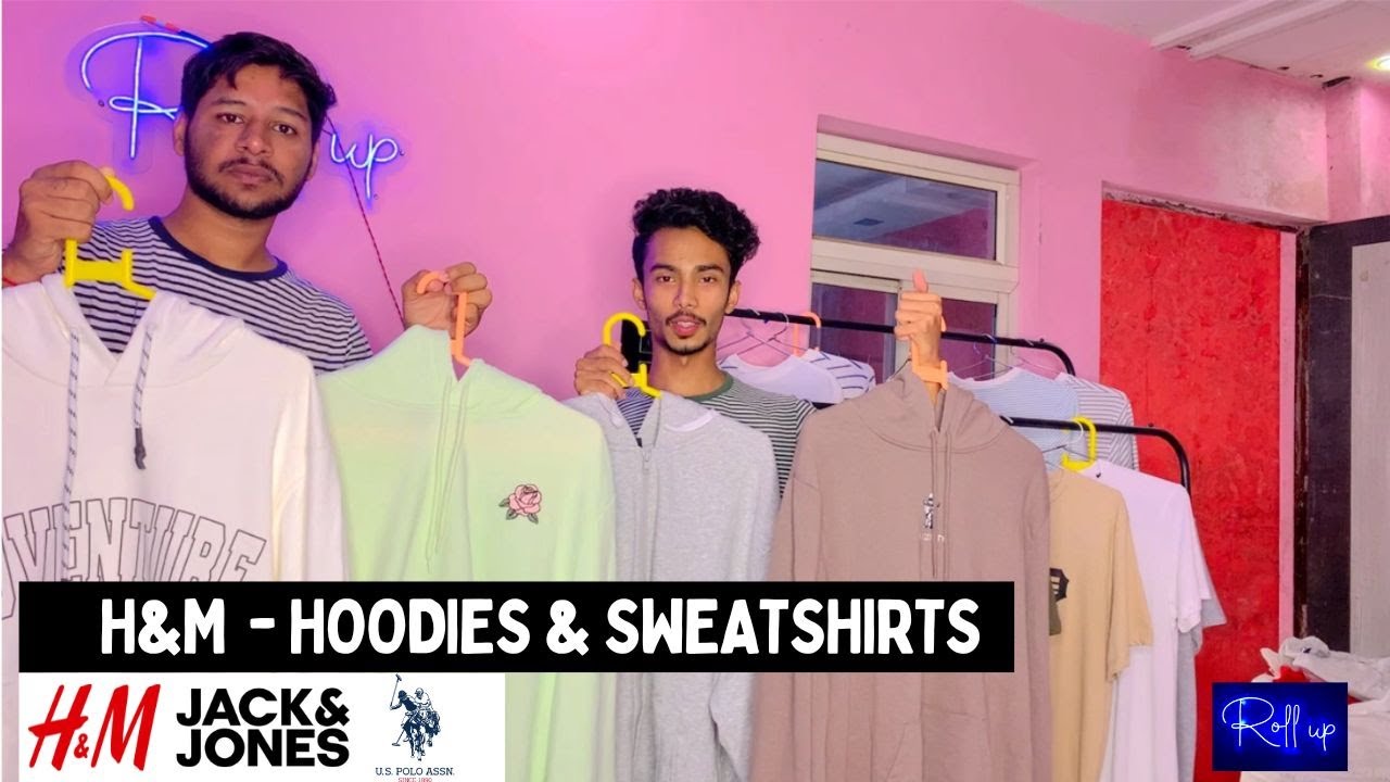 H&M HOODIES & SWEATSHIRT'S 🔥 | ROLL UP CLOTHING | NEW WINTER COLLECTION FOR MEN