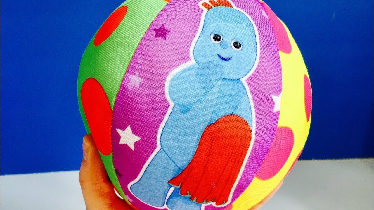 Soft IN THE NIGHT GARDEN Sensory Ball with SOUNDS Toy Opening!!