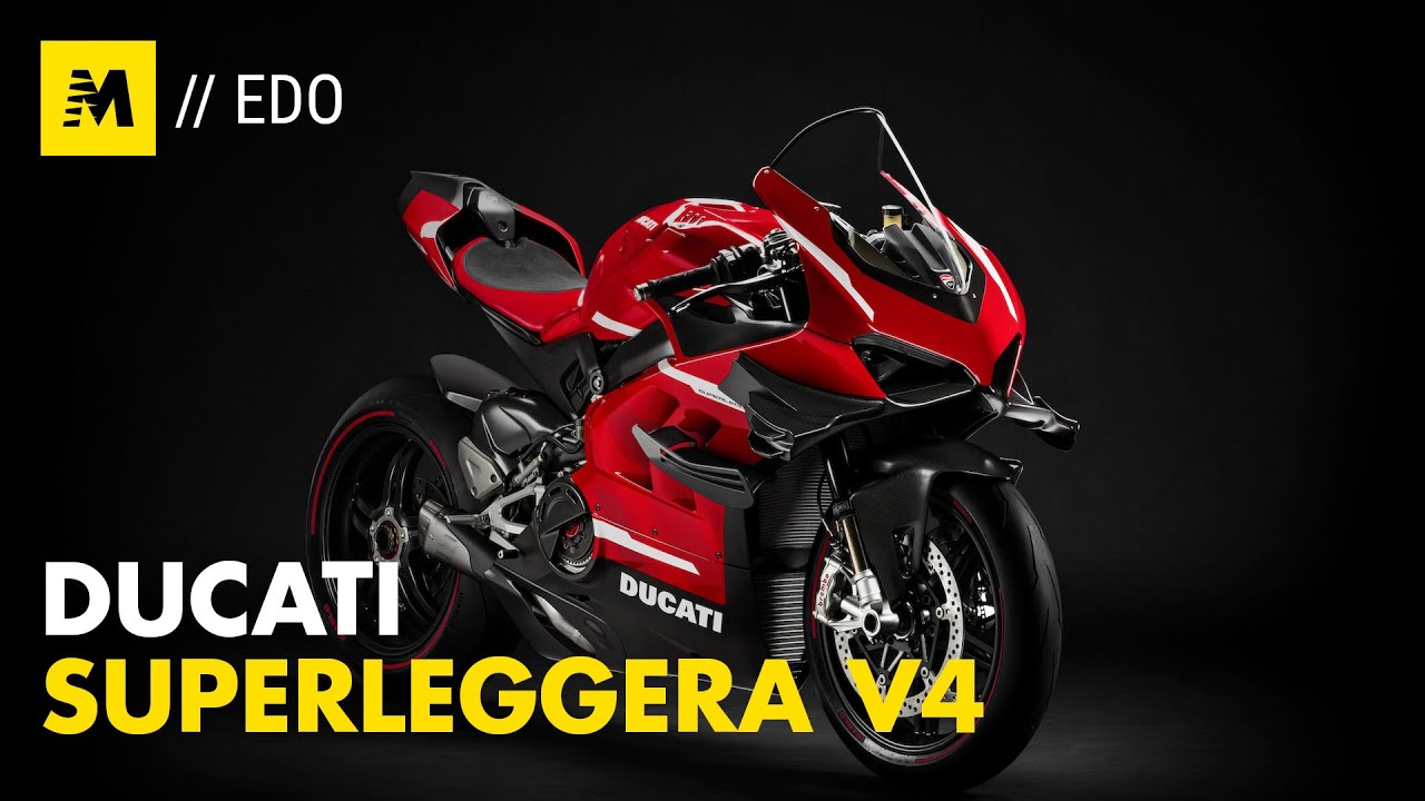 Ducati Superleggera V4. 234 cv, 152 kg e aerodinamica da GP [English sub.]
