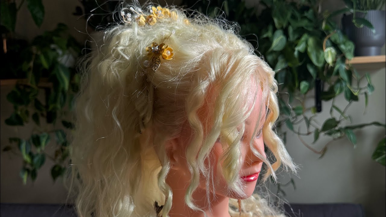Sexy Curly Hairstyle | ASMR | Hairstyling, Perfectionist, Hair Fixing, Hairstyles Idea, Final Touch 