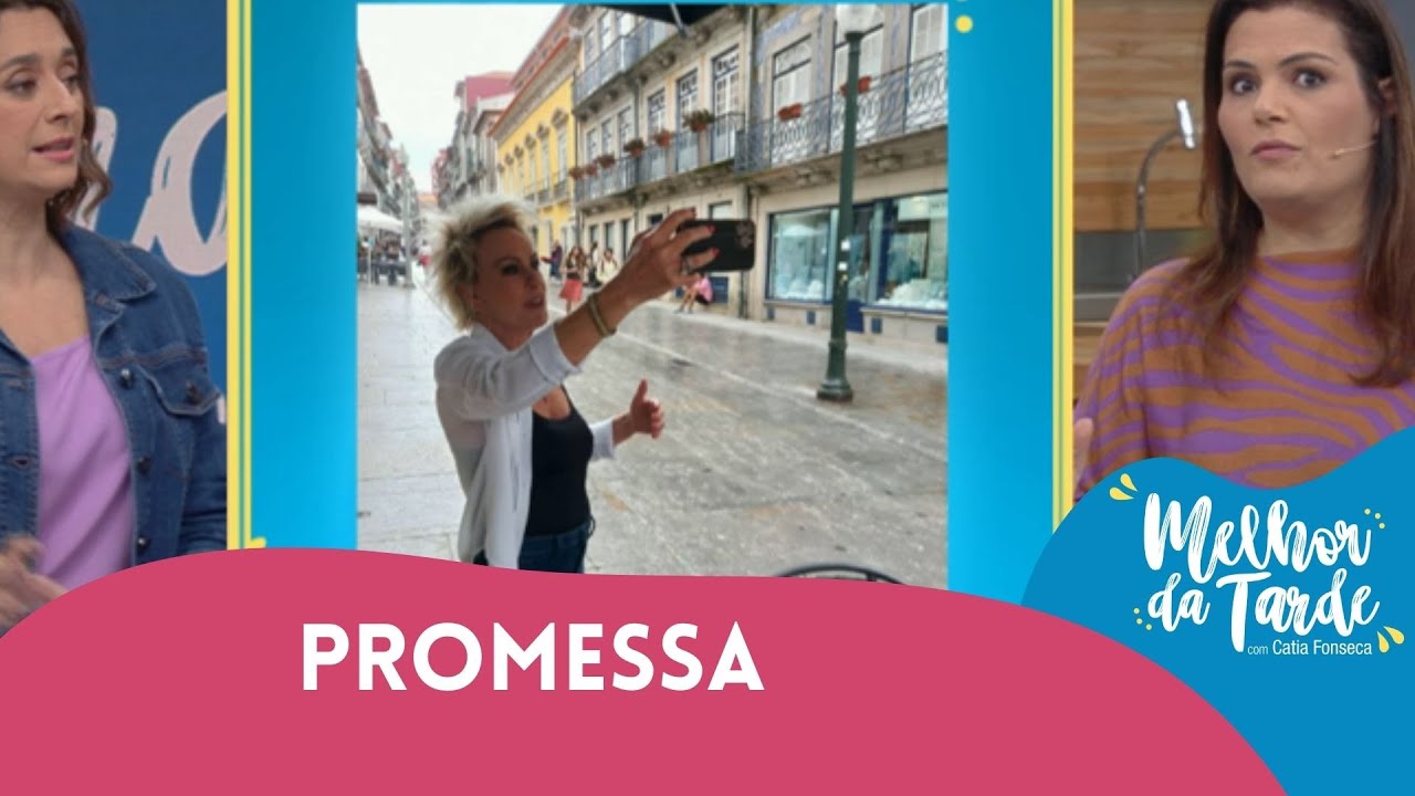 Ana Maria Braga aproveita os últimos dias em Portugal | MELHOR DA TARDE