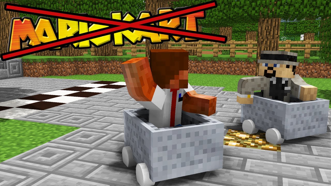 MARIO KART I MINECRAFT!