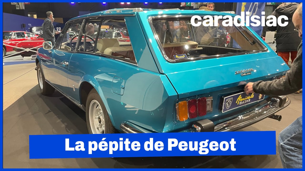 L'énigmatique Peugeot 504 Riviera à découvrir à Rétromobile 2025