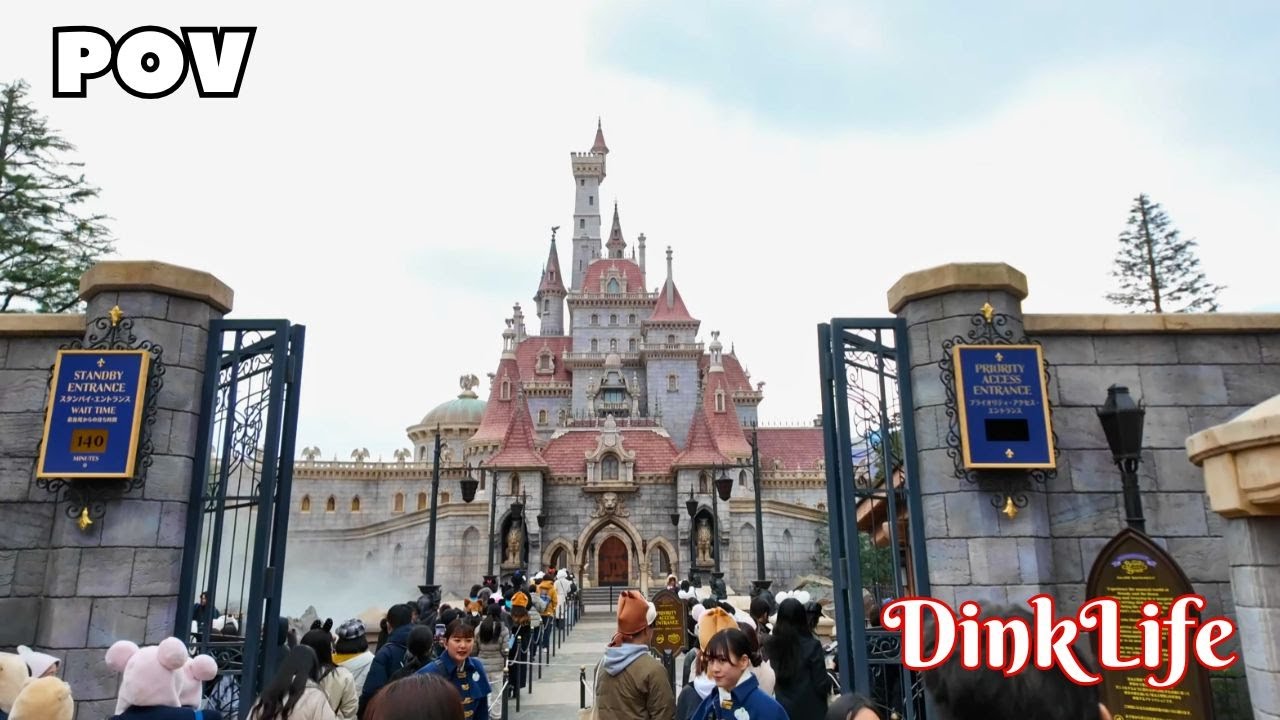 Enchanted Tale of Beauty and the Beast at Tokyo Disneyland (POV + Review)