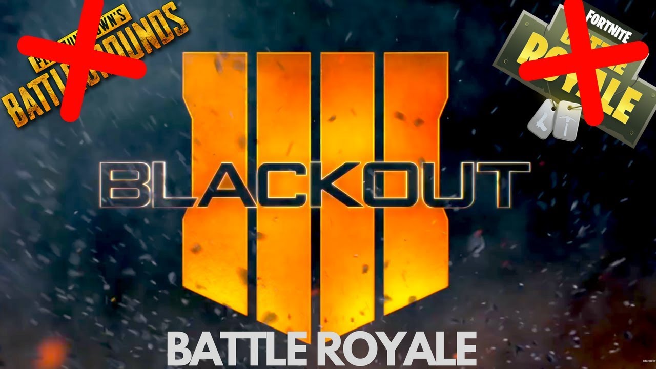 BLACKOUT CALL OF DUTY 4 BATTLE ROYALE VS  FORTNITE BATTLE ROYALE DEATH OF FORTNITE?