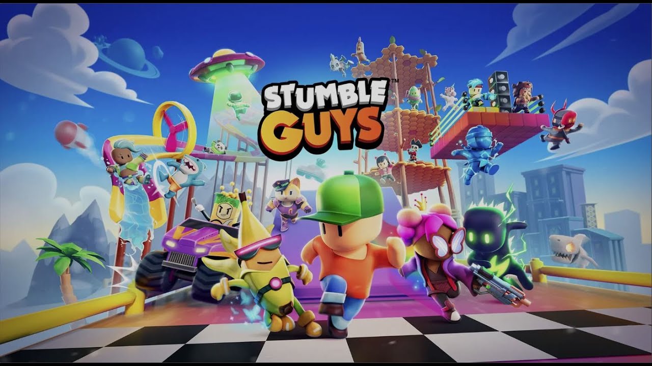 I won at 355 waves Stumble guys gameplay
