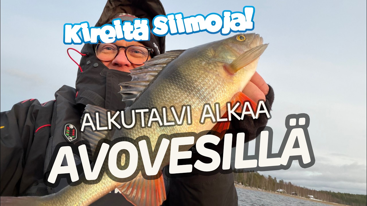 Alkutalvi alkaa avovesiltä!