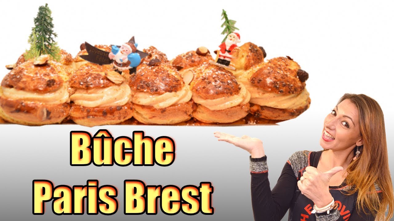 Bûche PARIS BREST, recette au Thermomix
