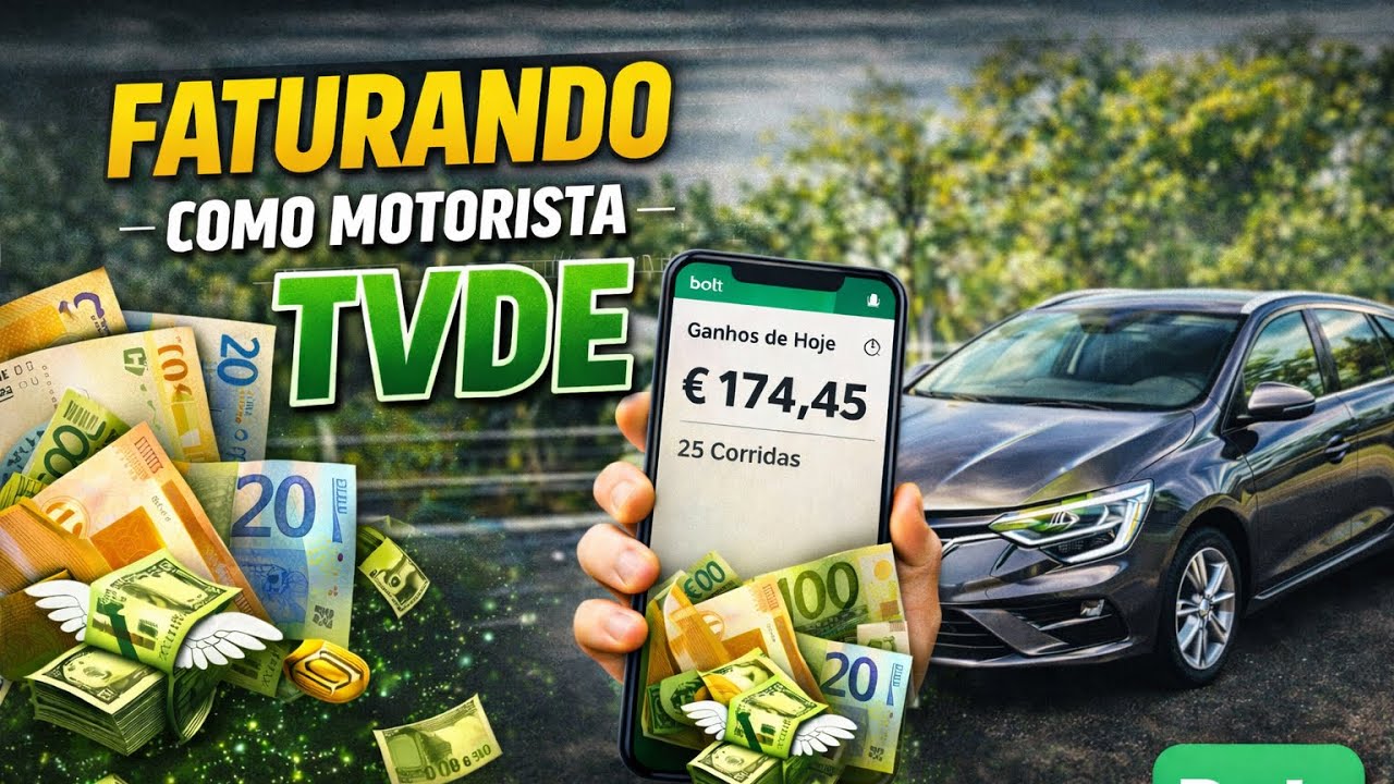 MOTORISTA TVDE REVELA SEUS GANHOS DI&Aacute;RIOS || VALE A PENA?