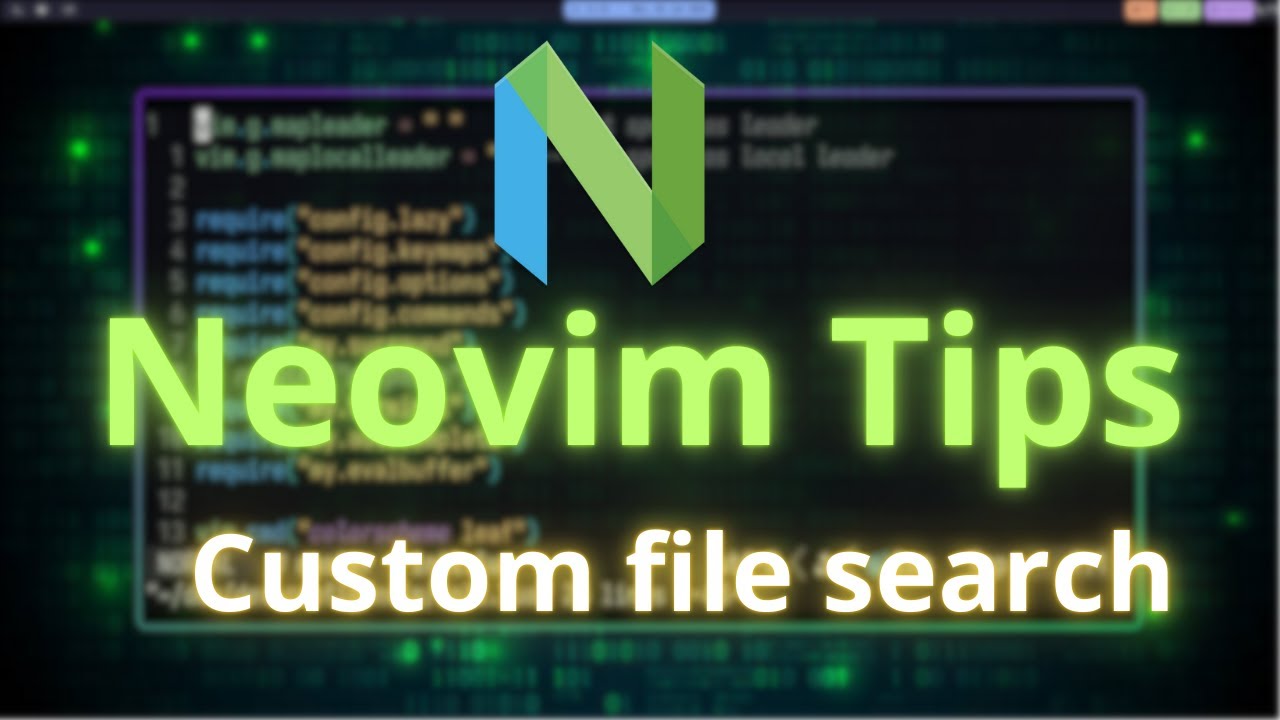 Build a Custom File Search in Neovim with Just a Few Lines of Lua