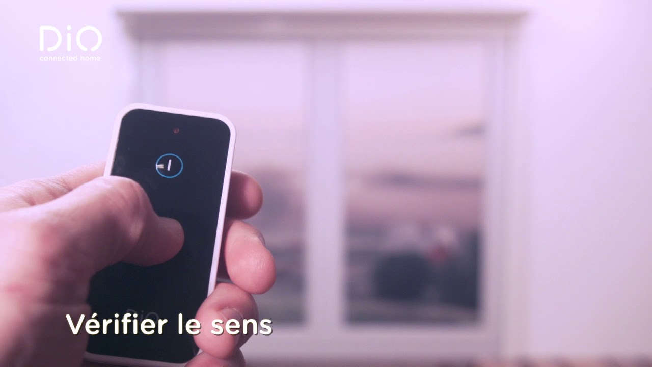 Installer une motorisation de volets roulants connectés sans fil DI-O