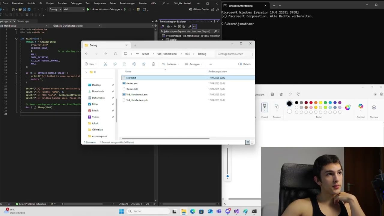 Accessing FORBIDDEN files by STEALING Handles