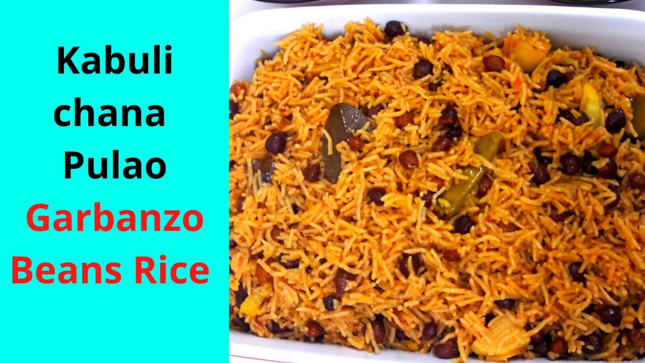 Kabuli Chana pulao | Garbanzo Beans Rice |Ramadan Recipes | Royal Desi Food | Asmr #09