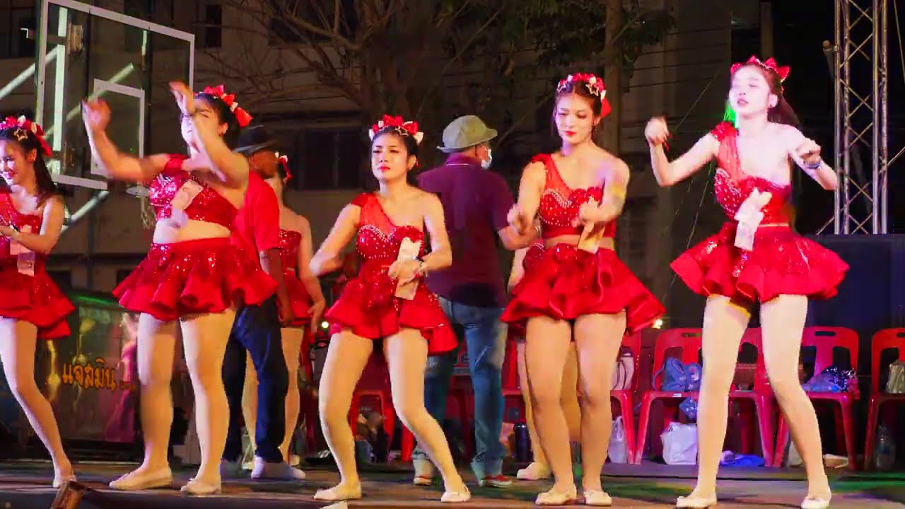 【#PhetchaburiDance】#รำวงเพชรบุรี✿10minite workout dance🎼เพชรโสภา✿สวยงาม ดุจนางฟ้า 6 [Olympus E-M1ii]