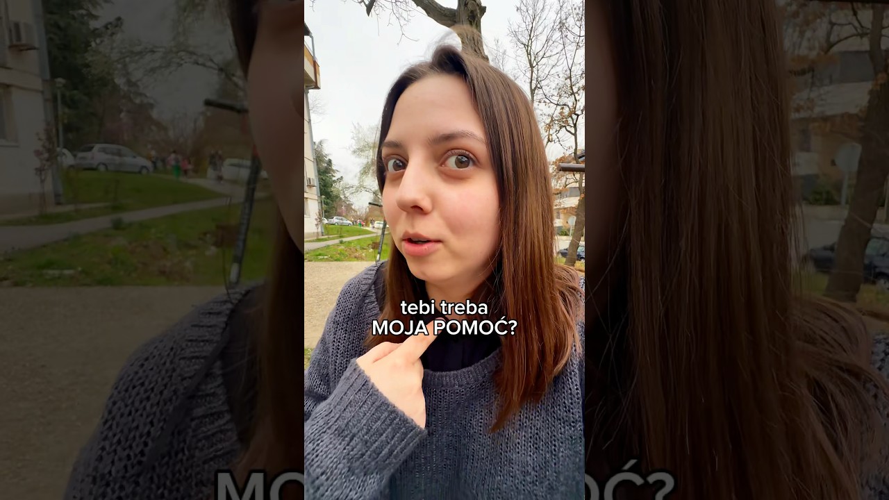 prvi put mi je tražila pomoć🥰 @zevin_____zevin  #reels #balkan #dunjevača #skeč #komedija