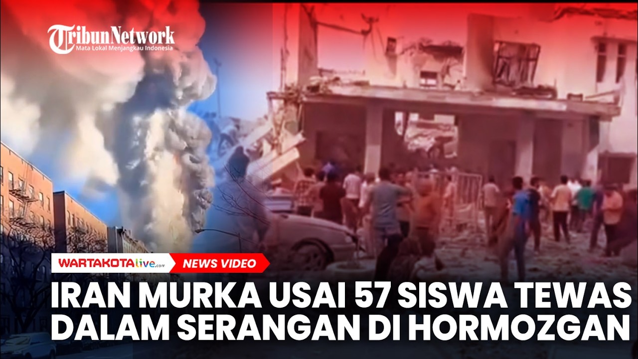 Iran Murka Usai 57 Siswa Tewas dalam Serangan Udara di Hormozgan