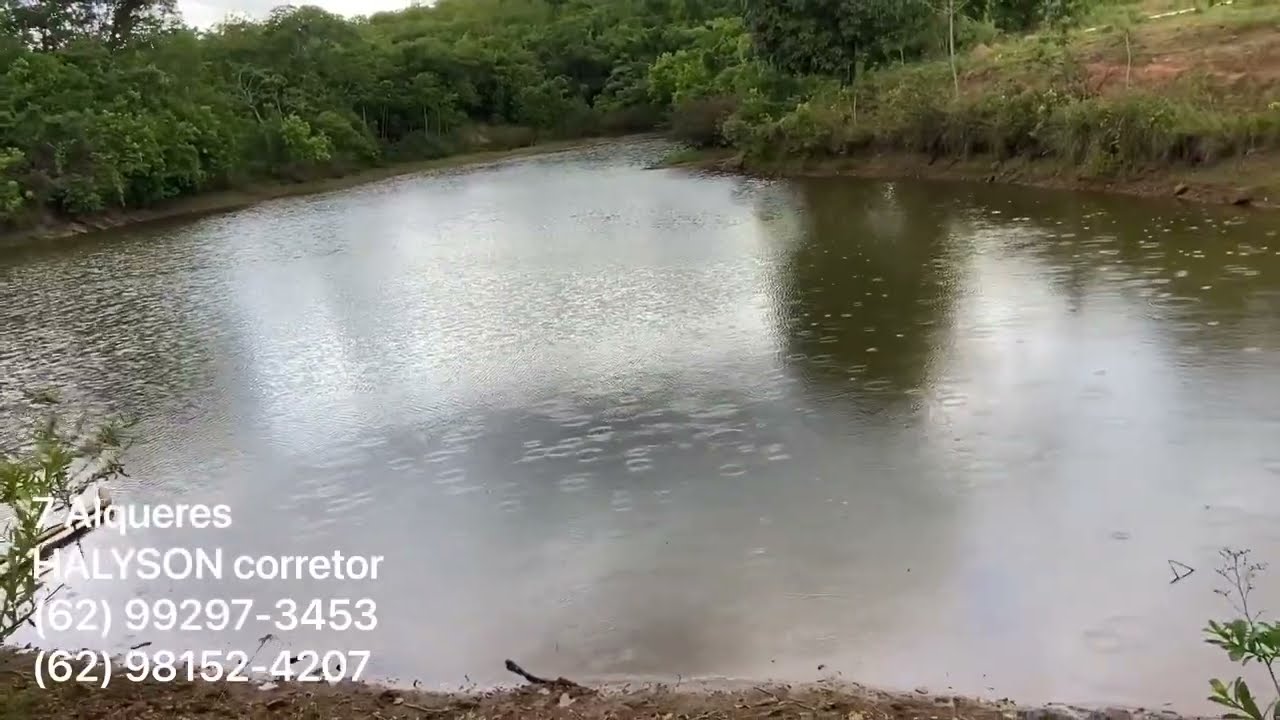 7 Alq rica em &aacute;gua,4 represas curral casa 3,5 km de ch&atilde;o,R$2.000.000/(62) 99297-3453, caldas novas
