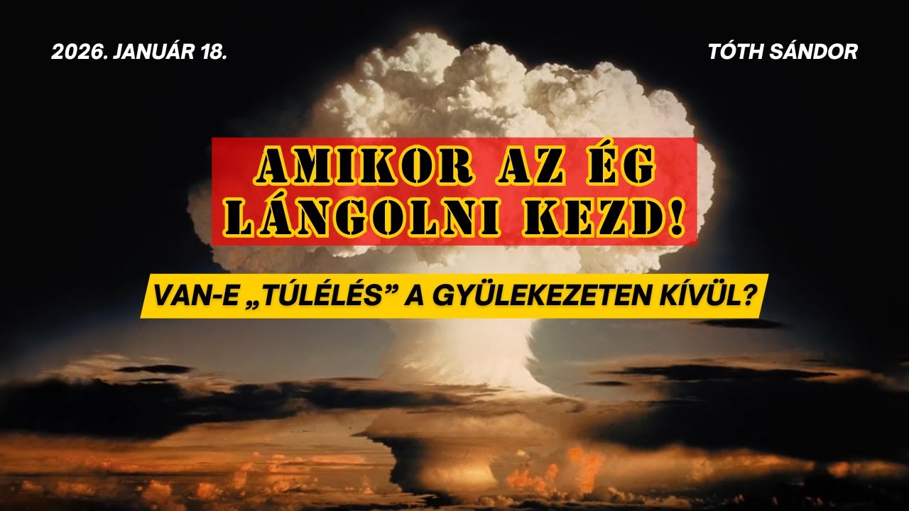 Tóth Sándor - Amikor az ég lángolni kezd!