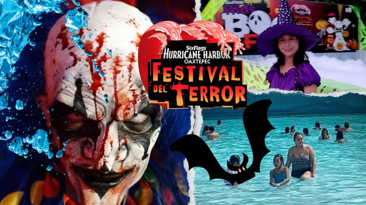 FESTIVAL del TERROR ahora en OAXTEPEC - SIX FLAGS Hurricane Harbor 2023