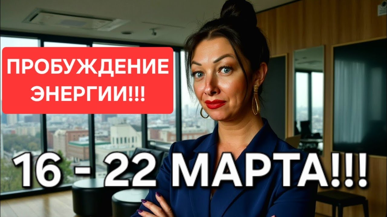 ГОРОСКОП на неделю: 16 - 22 марта 2026!!!