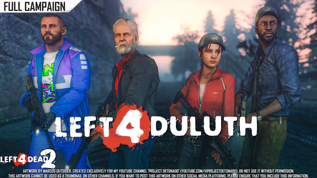 Left 4 Dead 2: Left 4 Duluth | Rating ⭐⭐⭐⭐ 4K 60fps