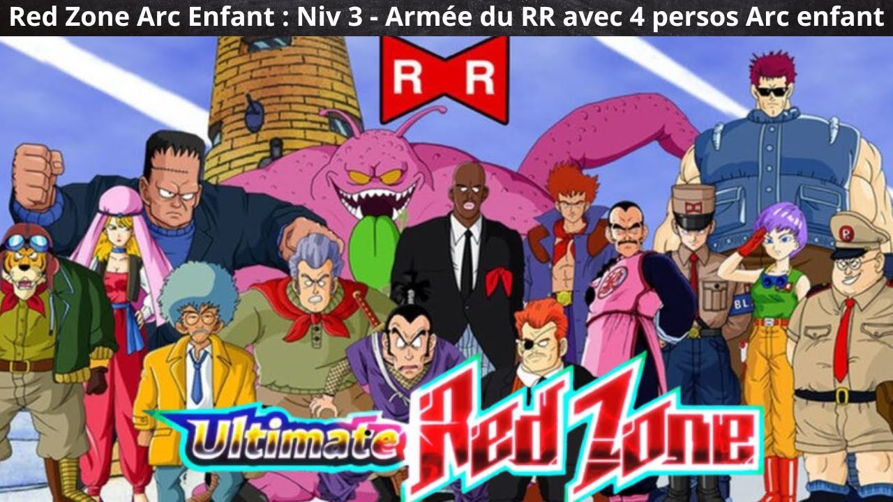 LE KID GOKU AGI CARY LA GAME | RED ZONE ARC ENFANT NIVEAU 3 - MISSION 4 PERSOS ARC ENFANT