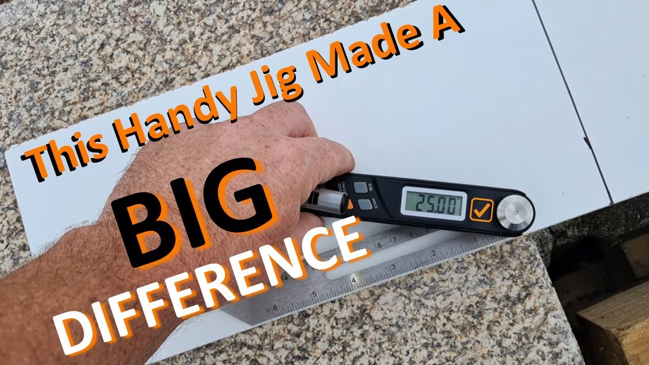 THIS HANDY JIG, MADE A HUGE DIFFERENCE TO MY WORK!