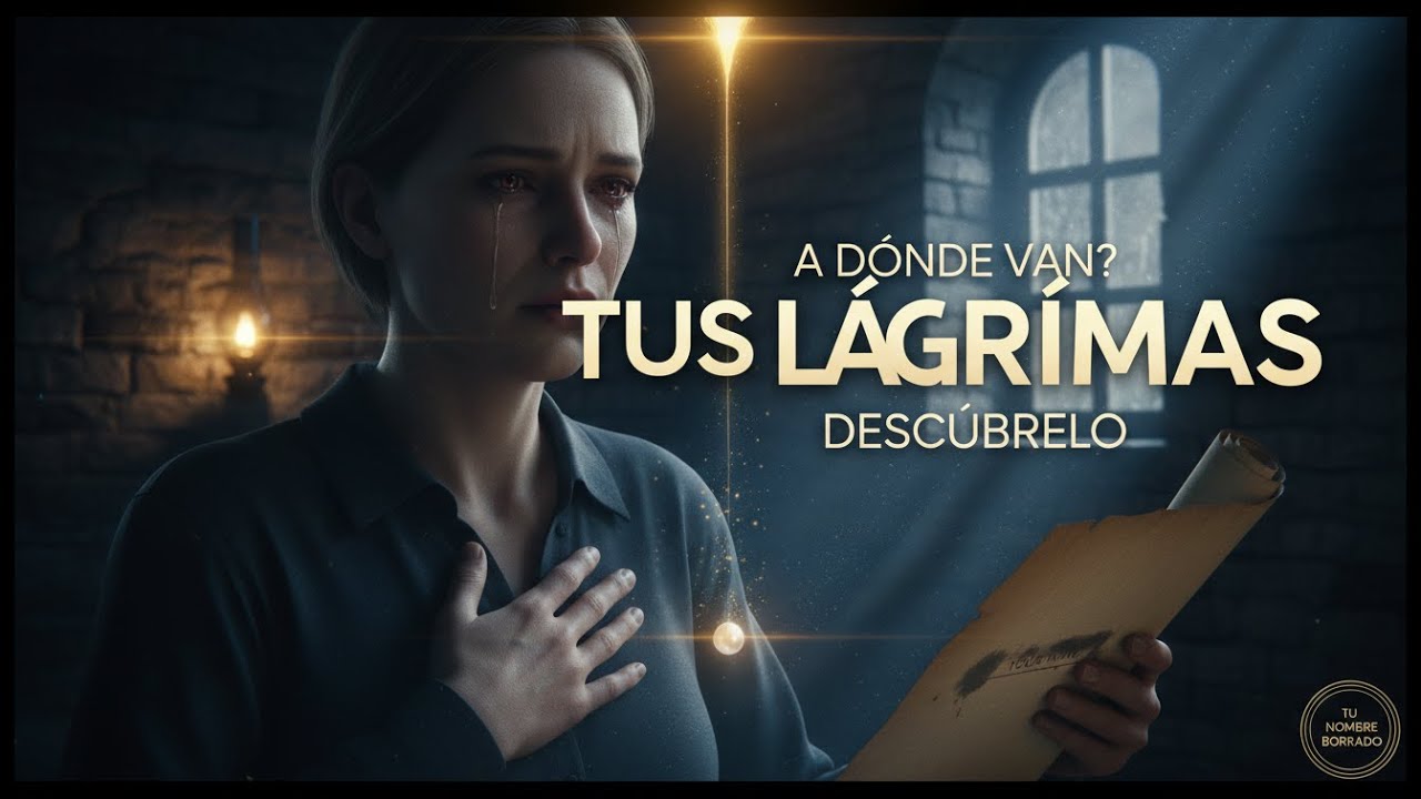 ¿Sabes adónde van tus lágrimas? Descúbrelo — porque tu nombre fue borrado