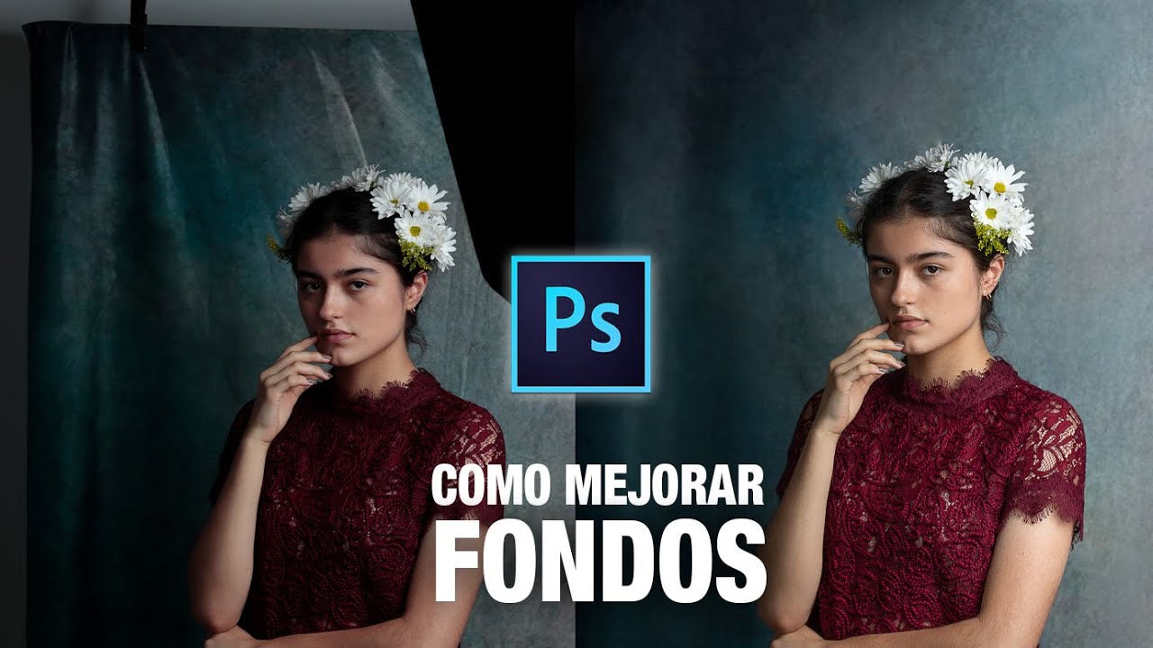 😱COMO LIMPIAR O MEJORAR EL FONDO DE UNA FOTO EN PHOTOSHOP // FOTOS DE ESTUDIO // FOTOS FINE ART