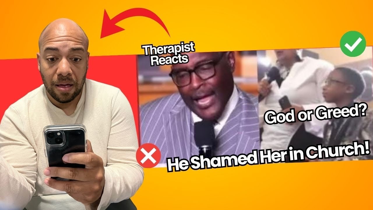 Пастор Марвин Уайнанс подвергся критике после того, как публично осудил прихожанина церкви за пож...