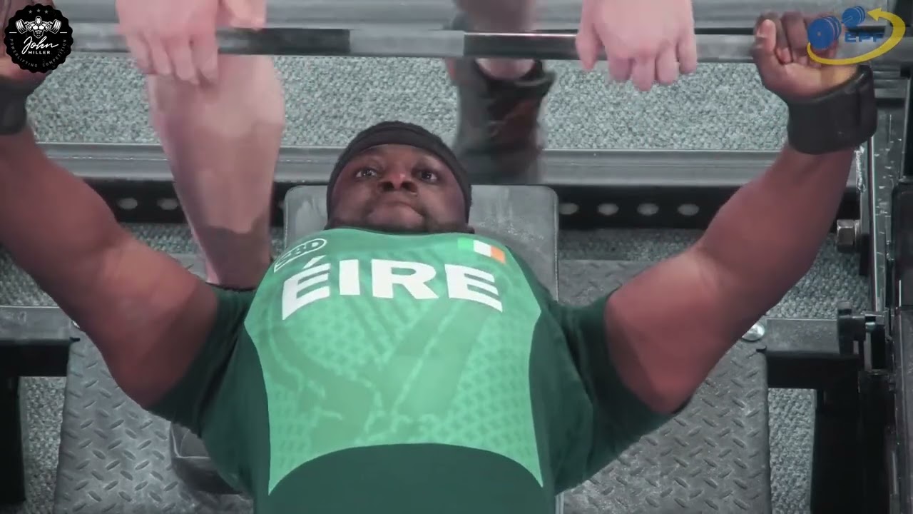Oluwadamilola Fashoranti - 3rd Place 862.5kg Total - 105kg Class 2024 European Classic Championship