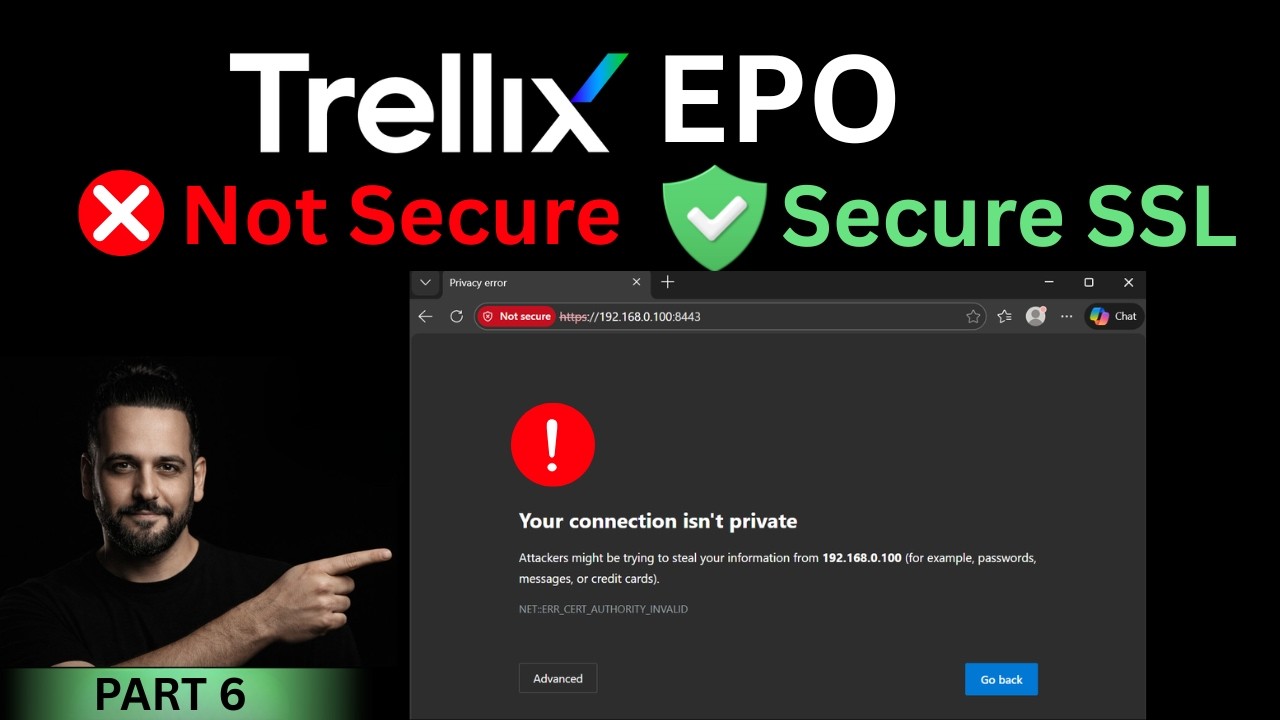 Установка SSL-сертификата Trellix ePO | Устранение проблемы 
